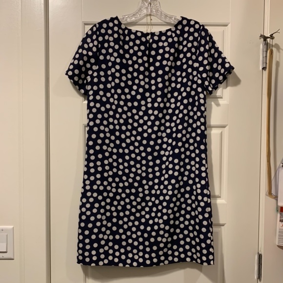 J Crew , Shift midi Dress Polka Dots ๐size 4 - Picture 4 of 7